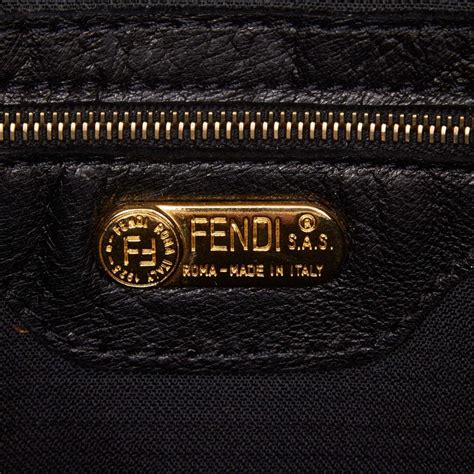 fendi logo shearling bag|vintage fendi bags authenticity.